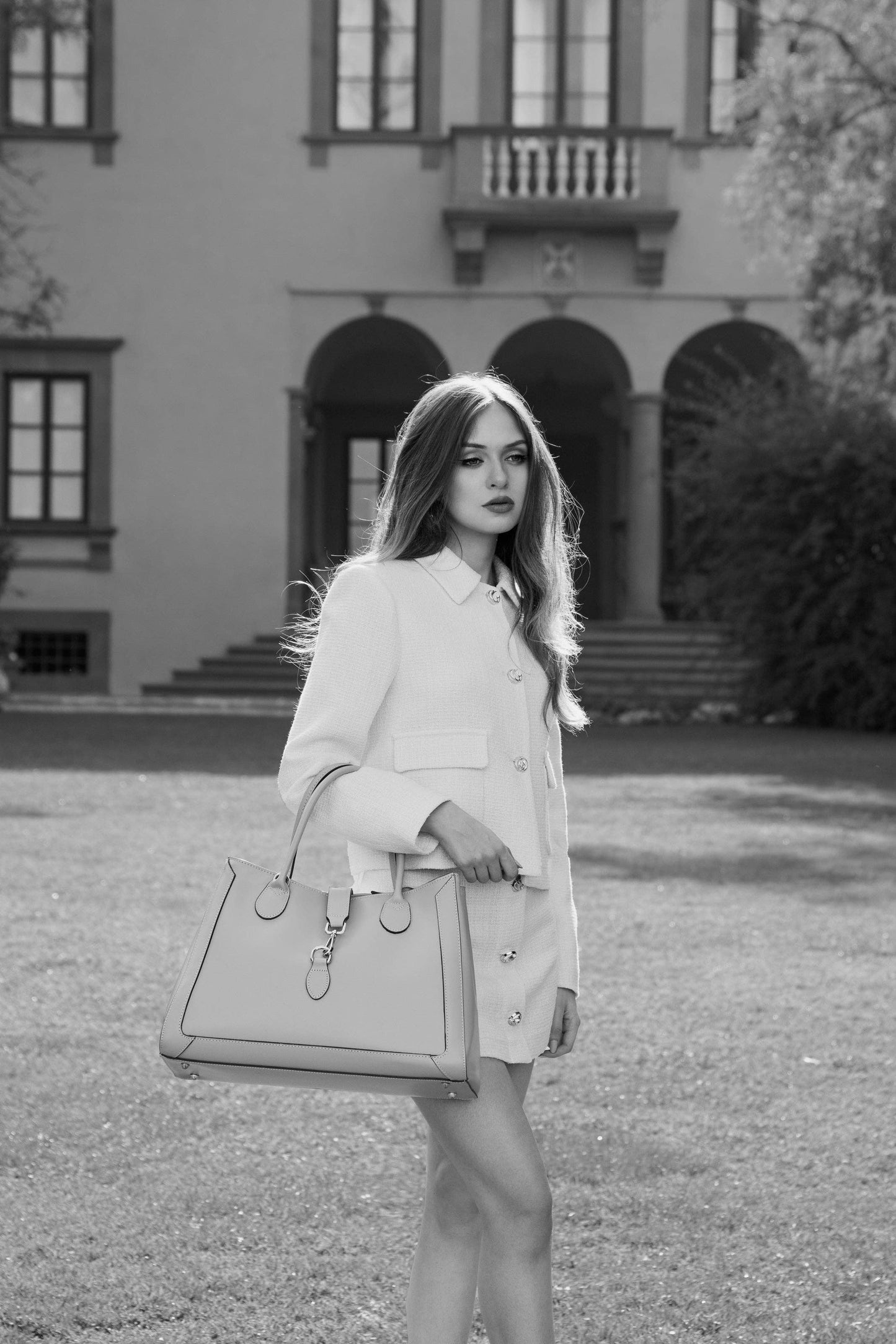 Chloe Bag in Tan Brushed Leather