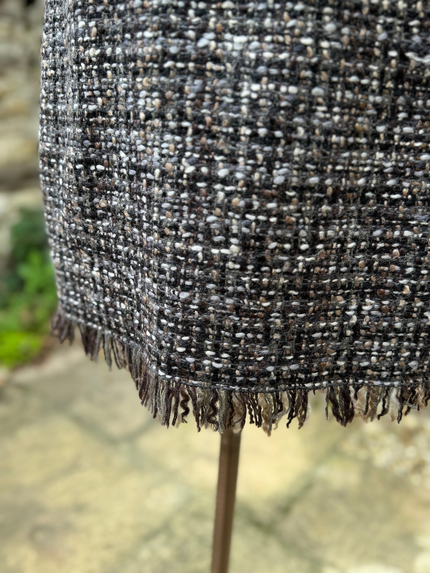 Dolce Gabbana Tweed Sleeveless Mini Dress