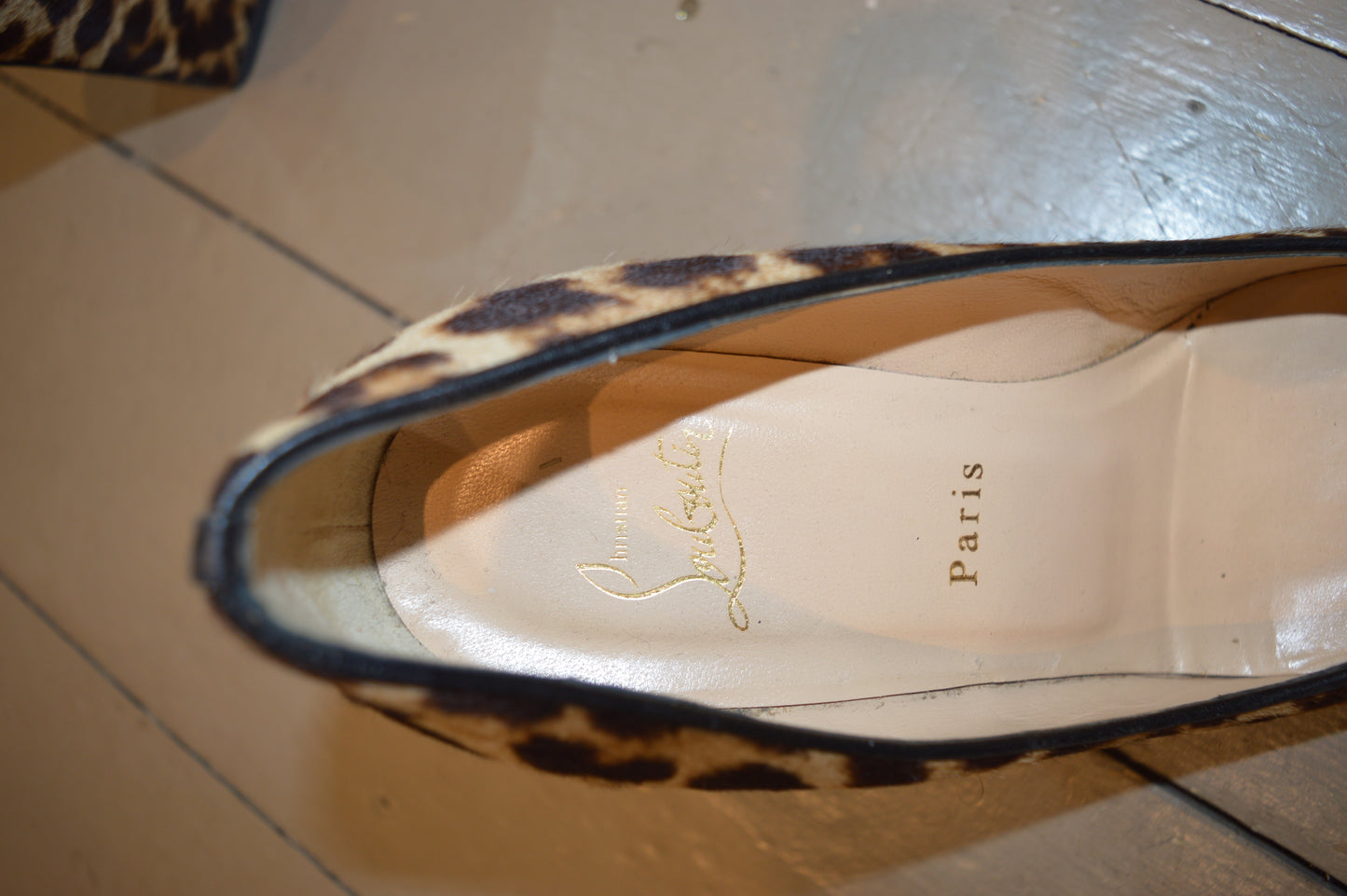 Christian Louboutin Melisa Leopard Wedges
