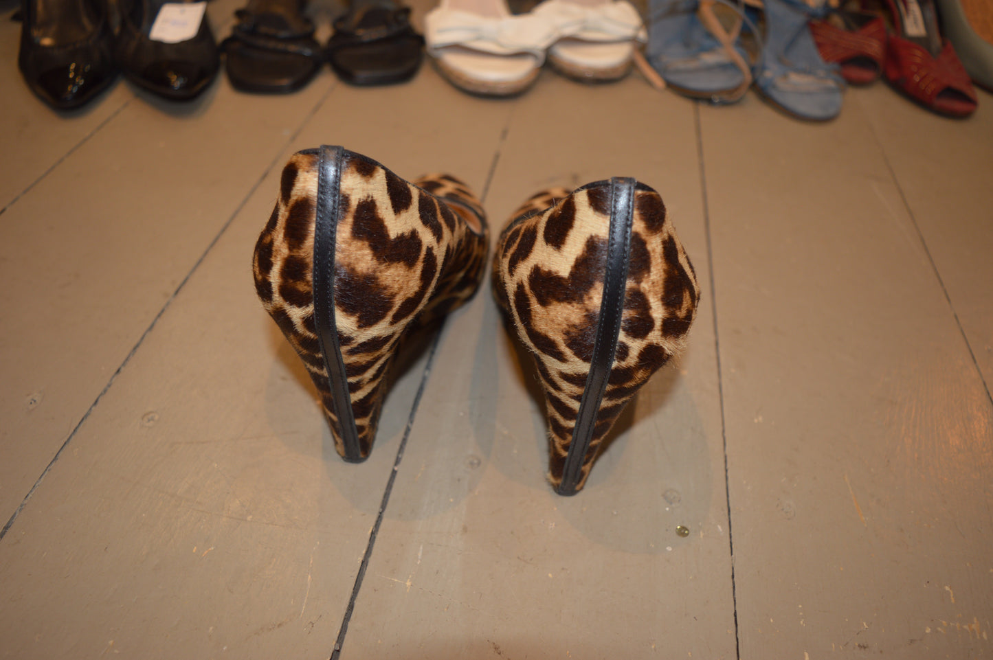 Christian Louboutin Melisa Leopard Wedges
