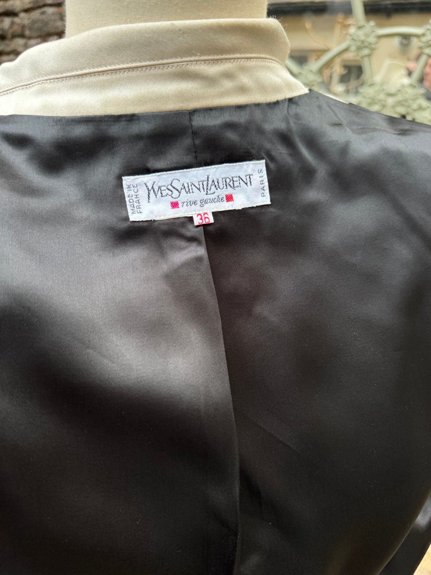 YSL Rive Gauche Spencer Jacket Vintage