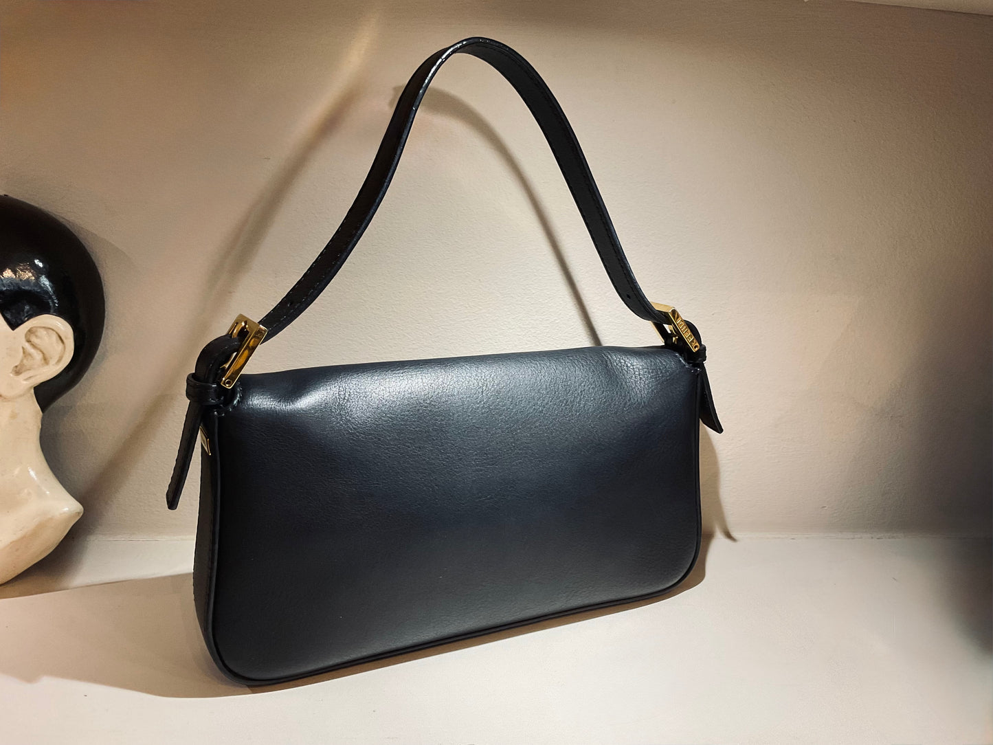 Fendi Mumma Baguette Bag Black