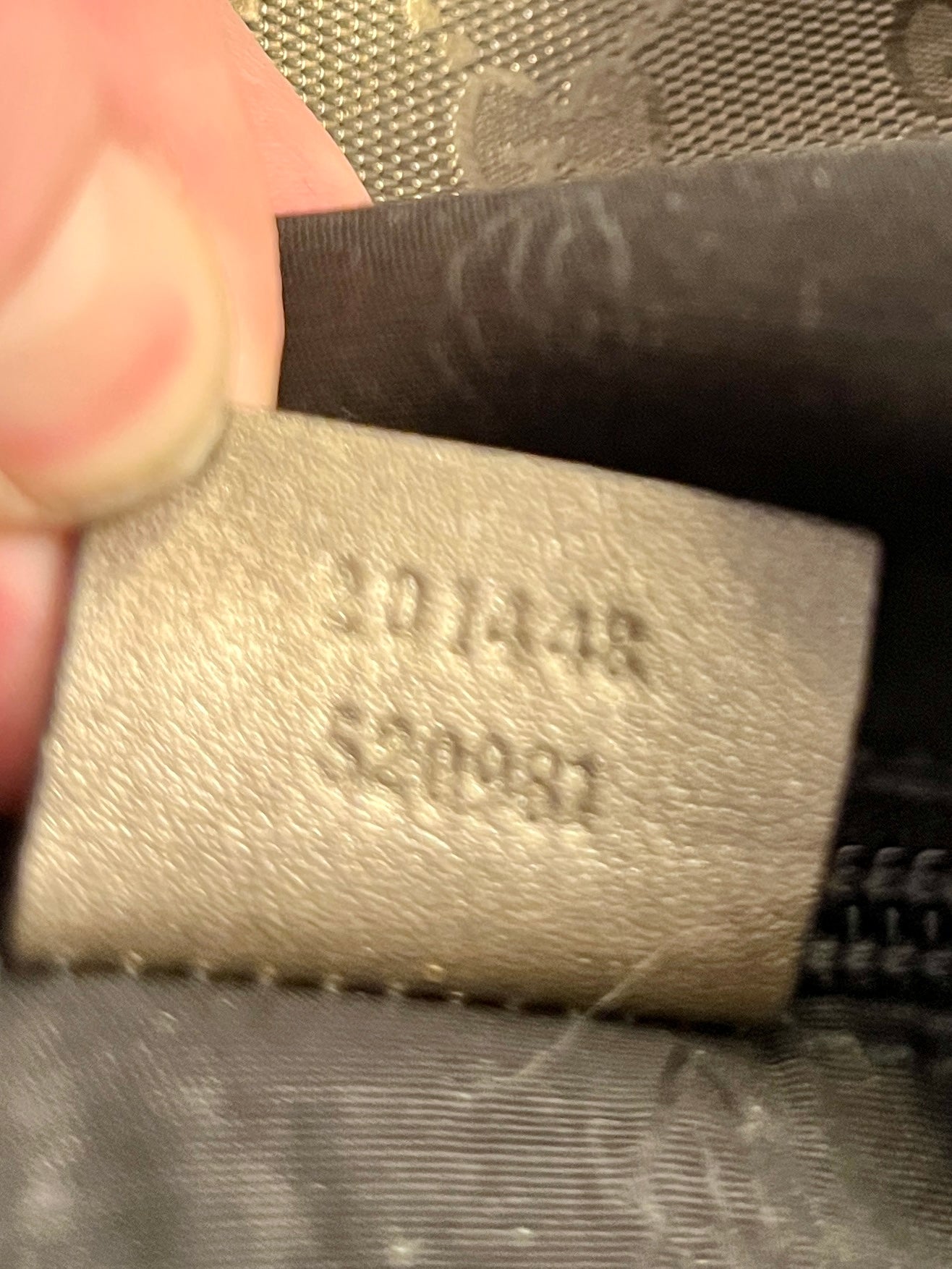 Gucci GG Monogram Messenger Crossbody Bag