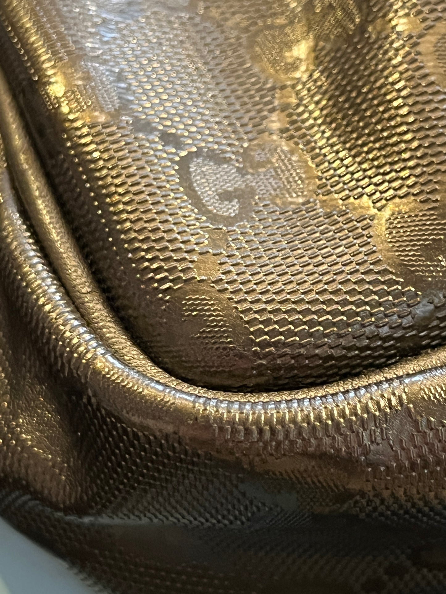 Gucci GG Monogram Messenger Crossbody Bag