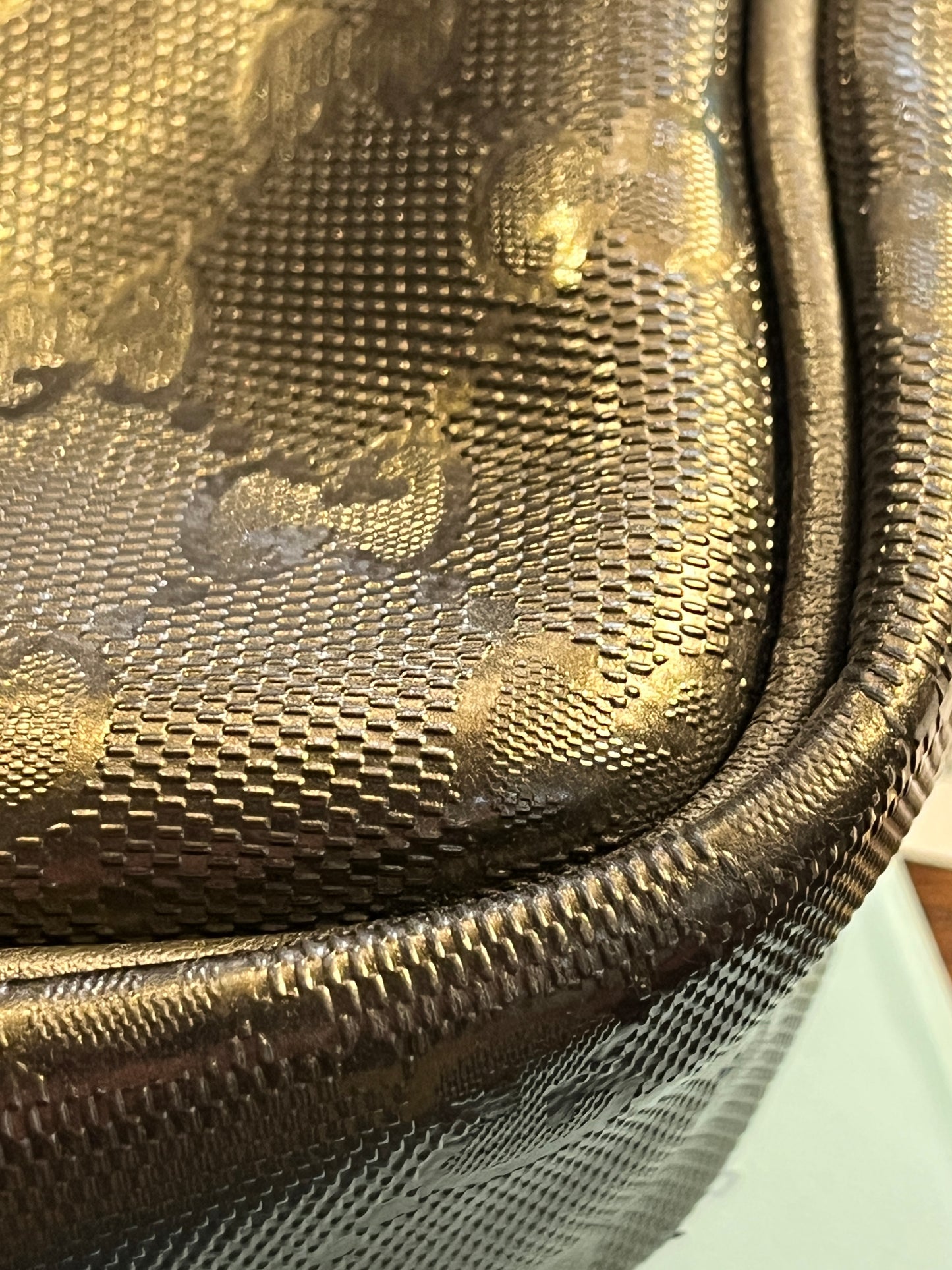 Gucci GG Monogram Messenger Crossbody Bag
