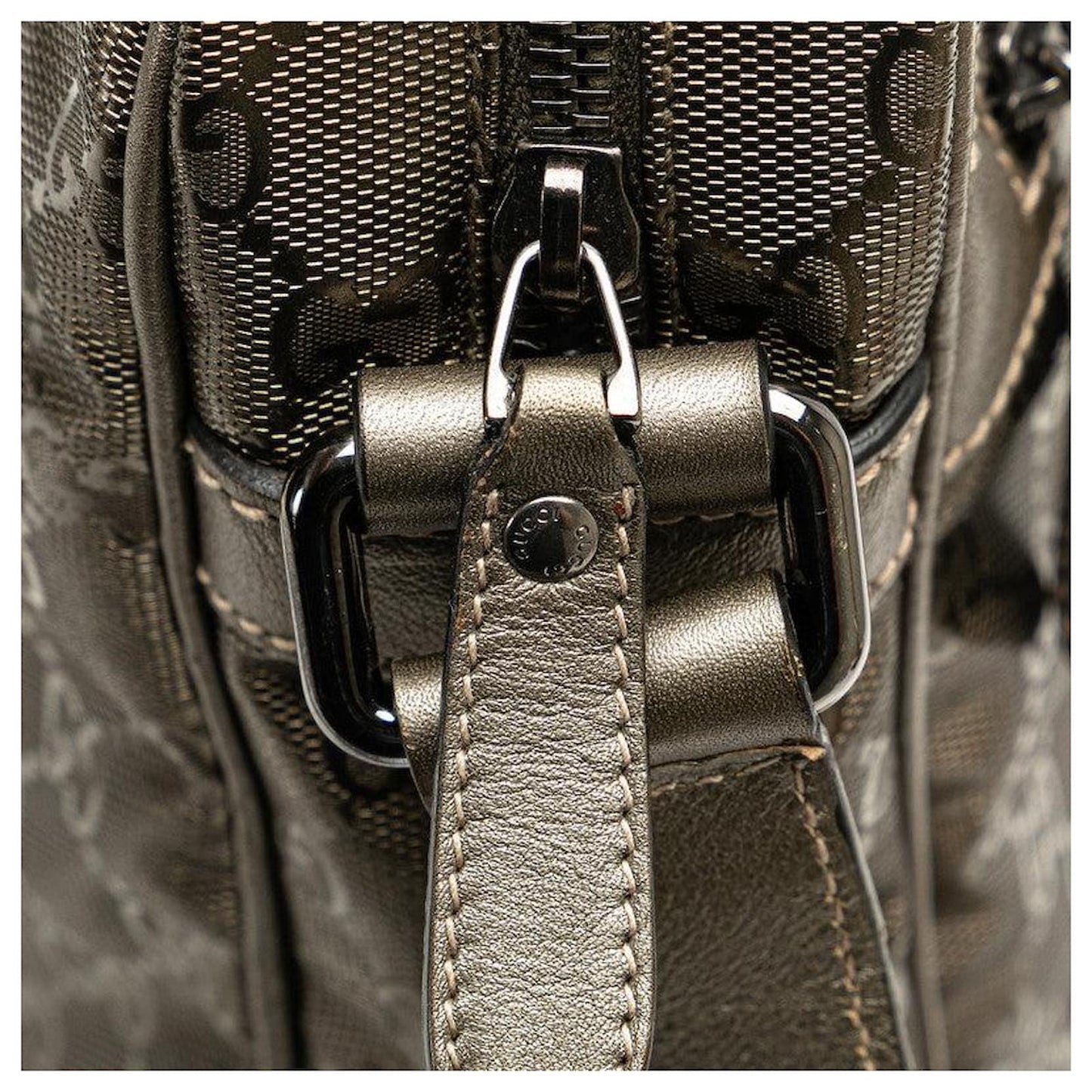 Gucci GG Monogram Messenger Crossbody Bag