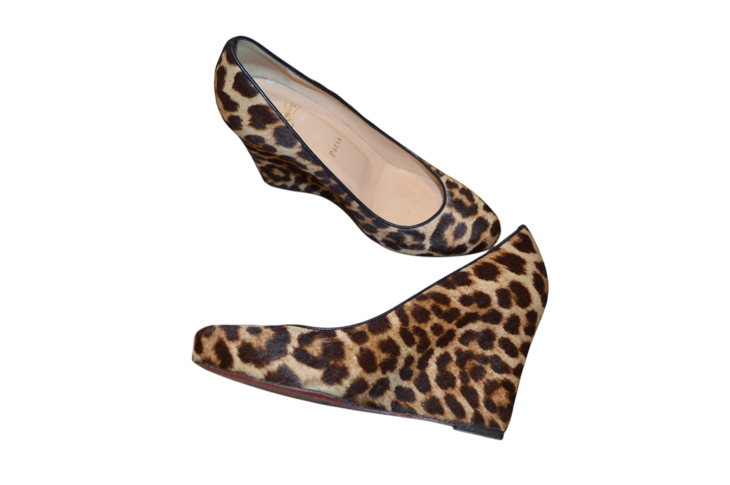 Christian Louboutin Melisa Leopard Wedges