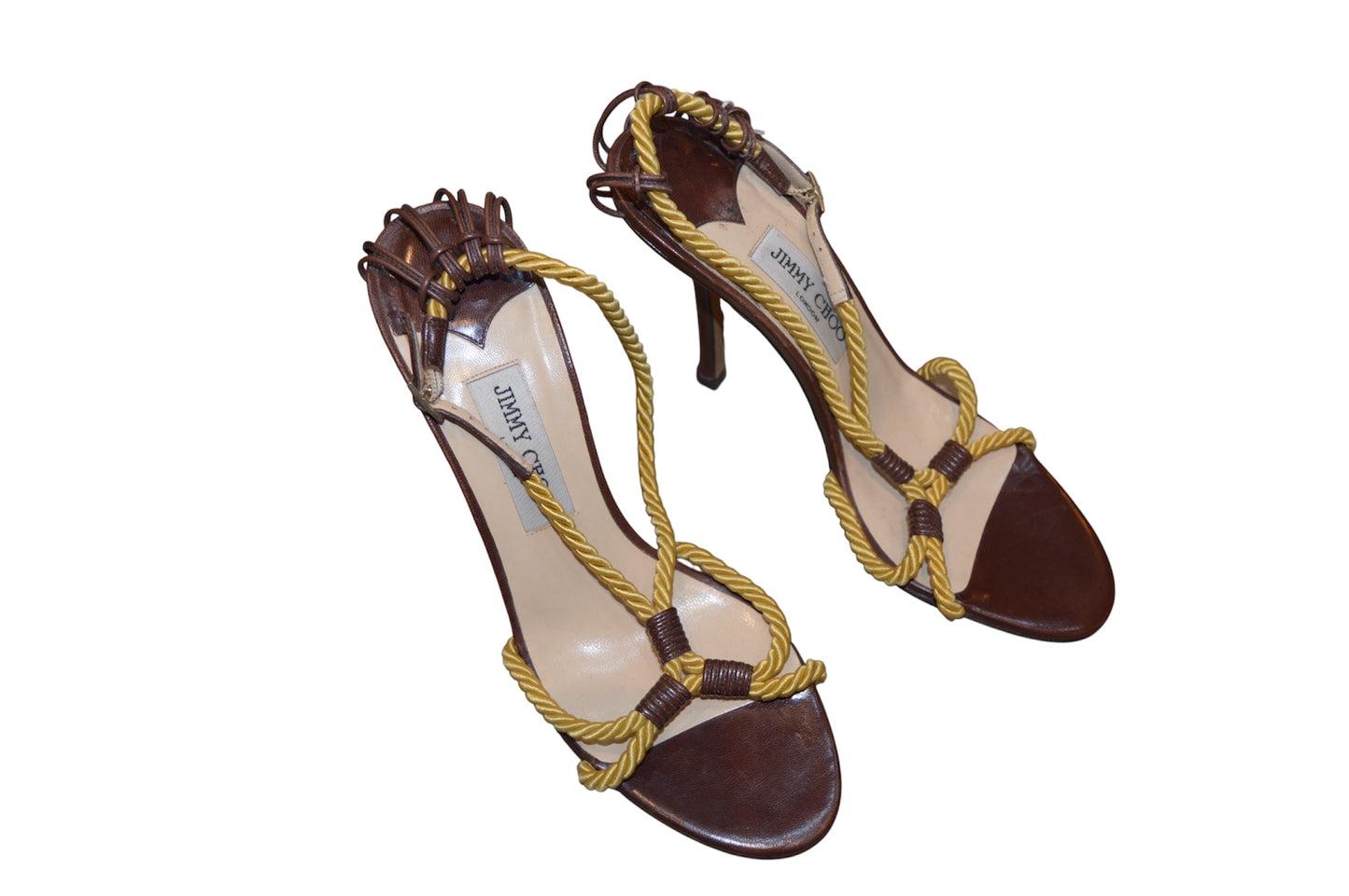 Jimmy Choo Rope Heeled Sandals