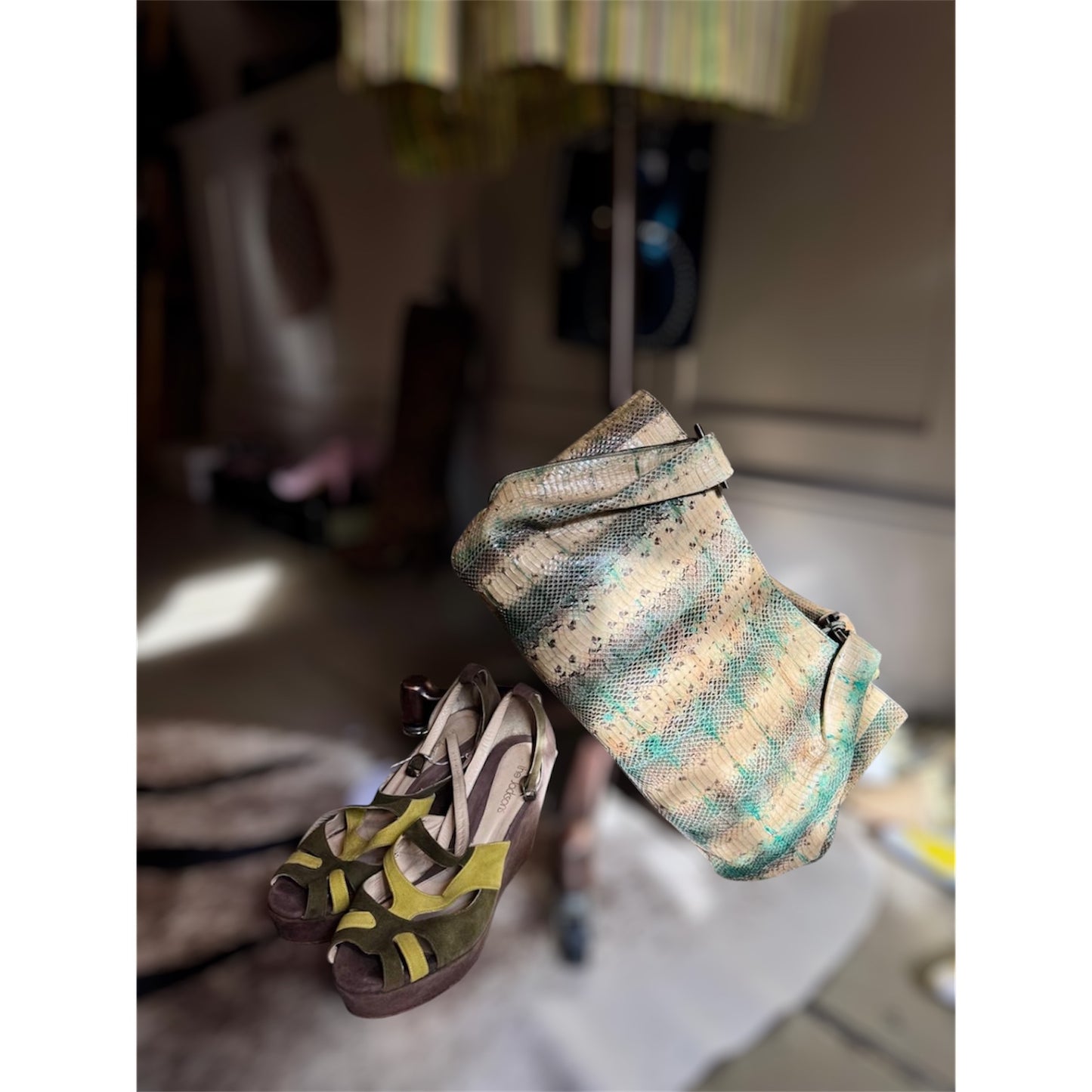 Salvatore Ferragamo Vintage Python Bag