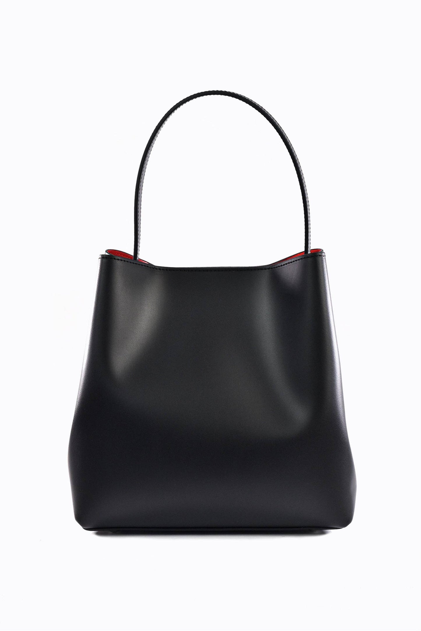Shoulder Bag in Green Brushed Calf Leather
