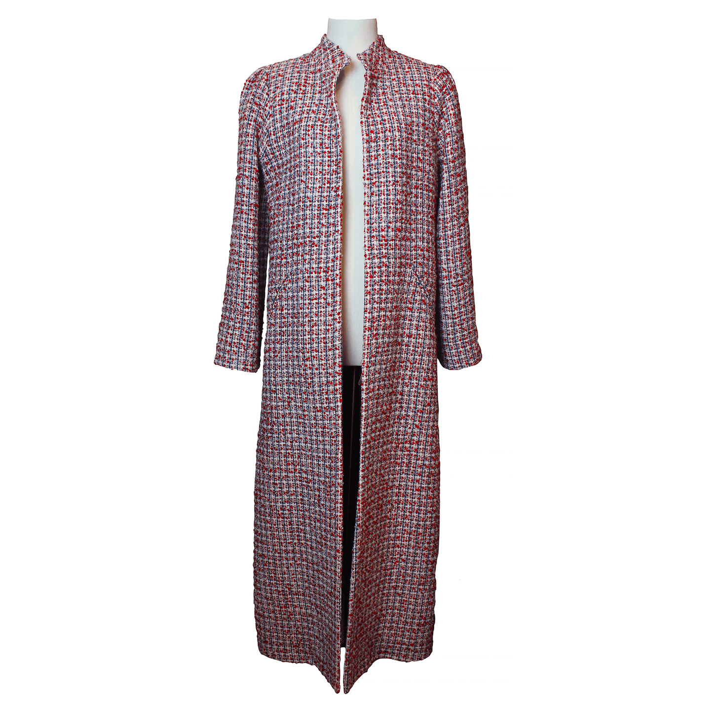 Red Long Women's Coat