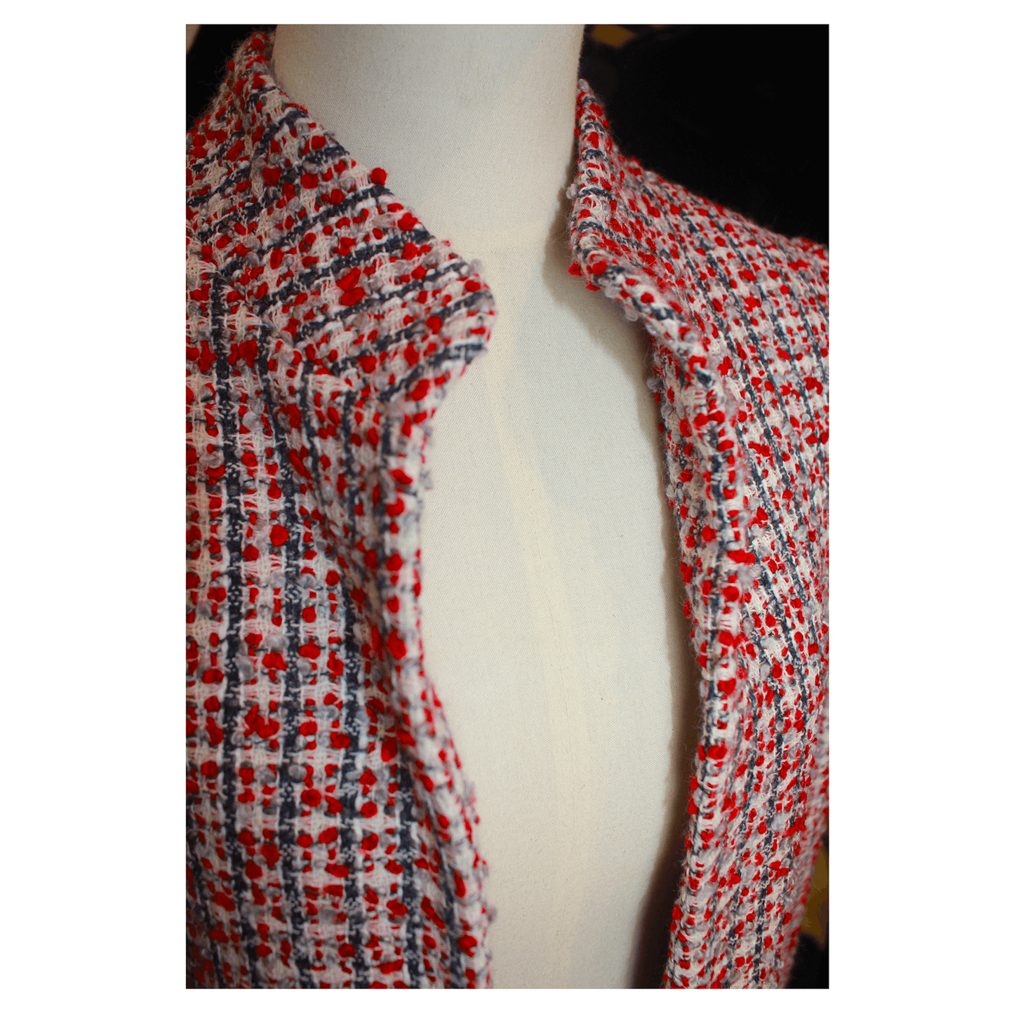 Red Long Women's Coat