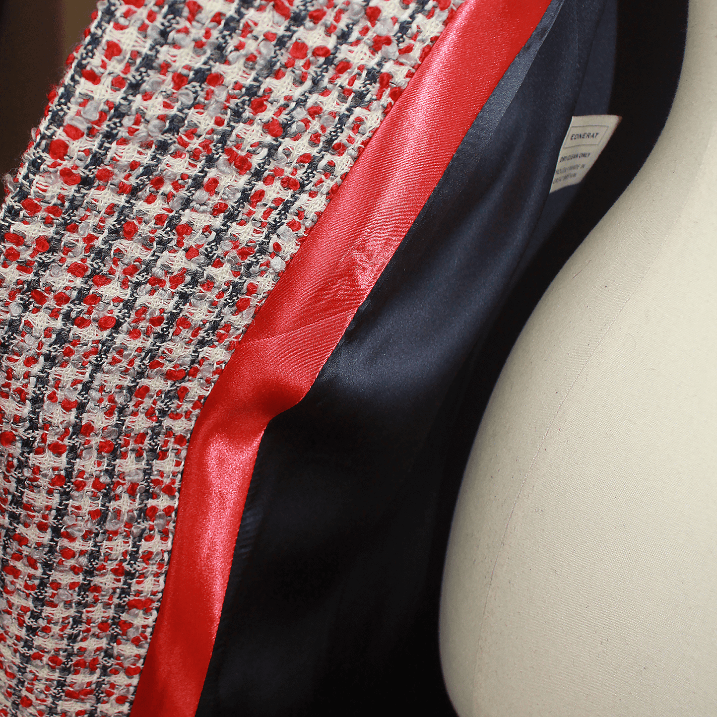 Red Long Women's Coat