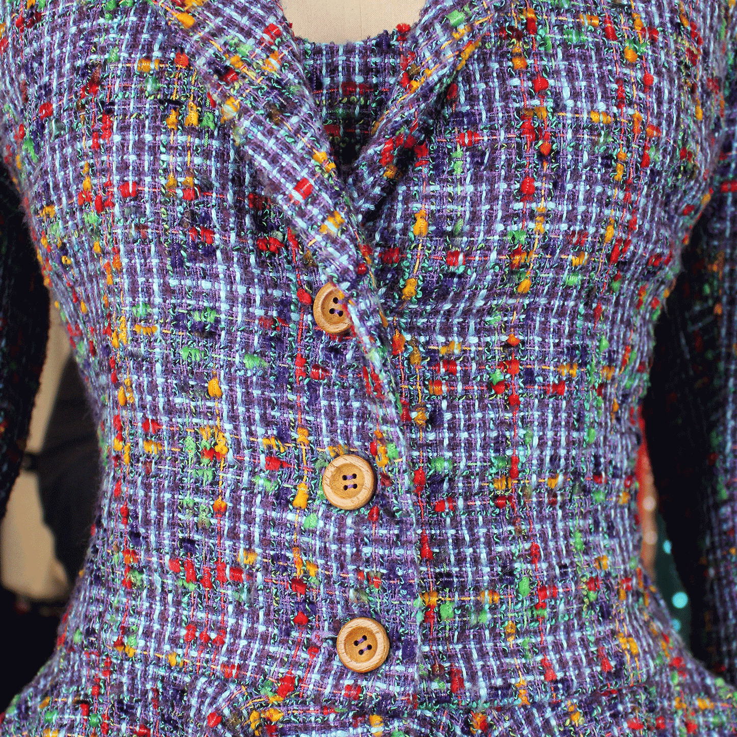 Tweed Skirt Suit