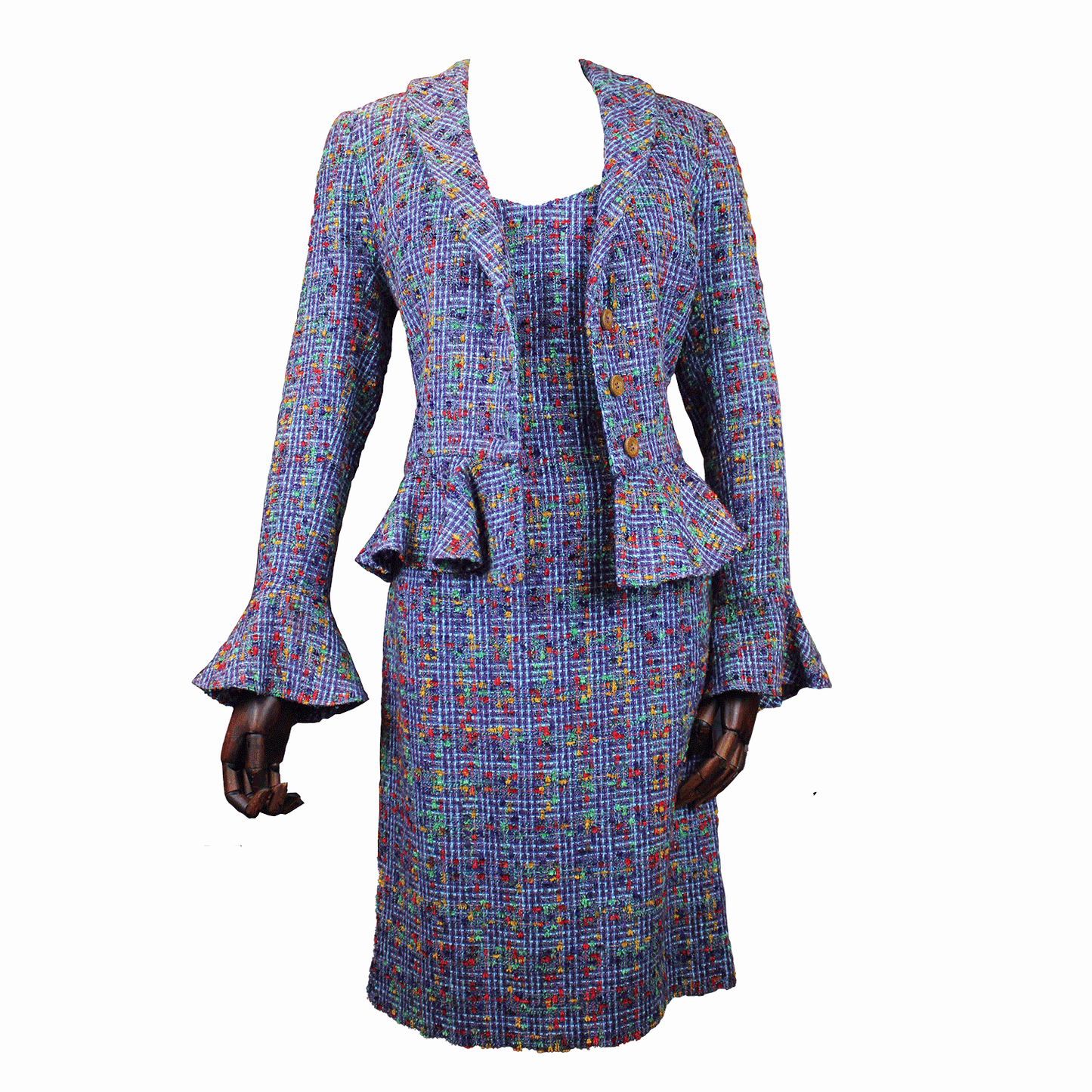 Tweed Skirt Suit