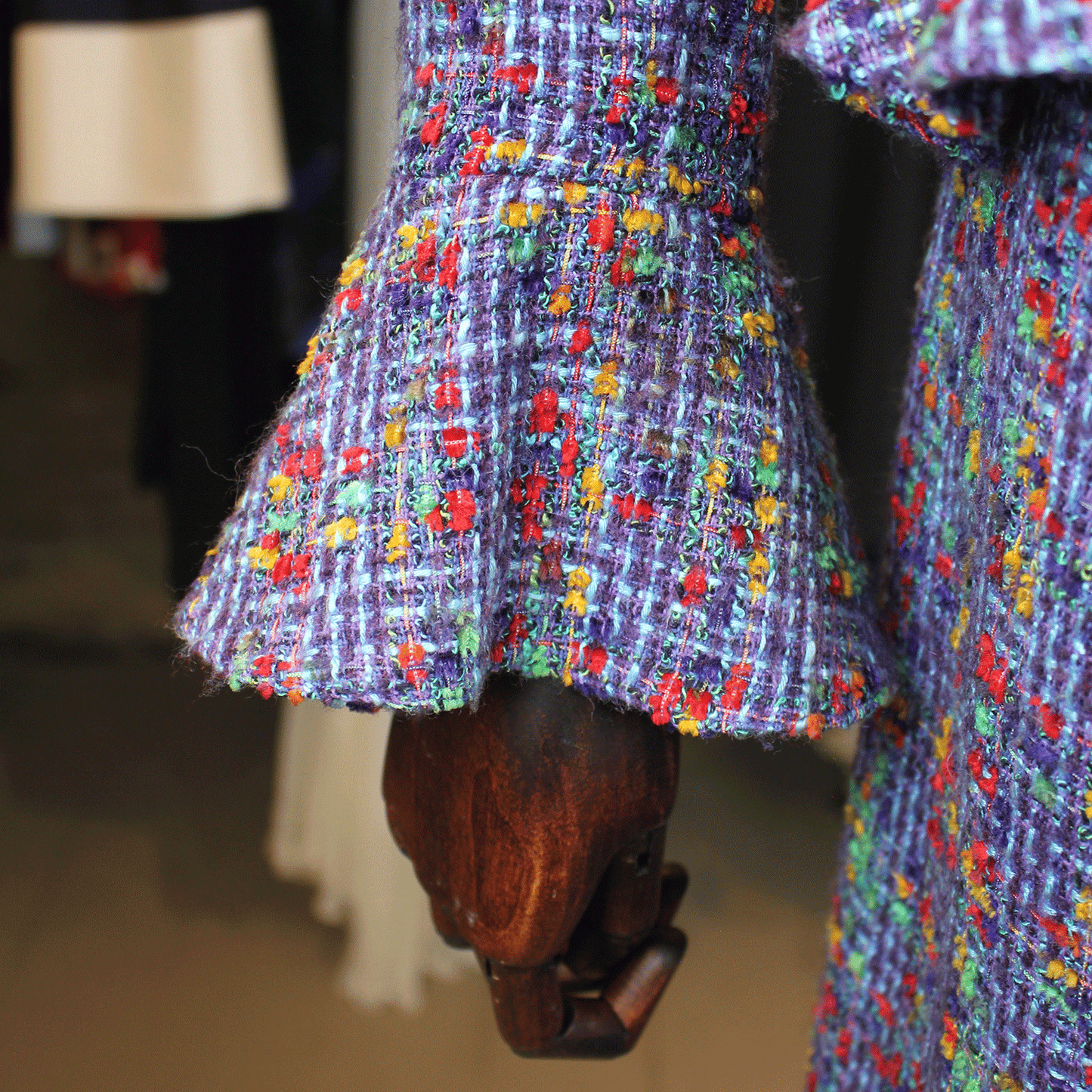 Tweed Skirt Suit