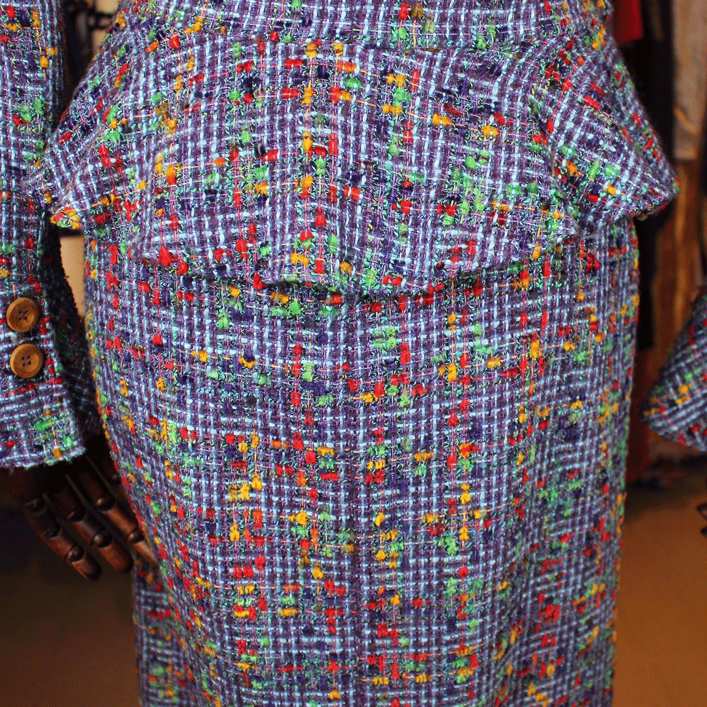 Tweed Skirt Suit