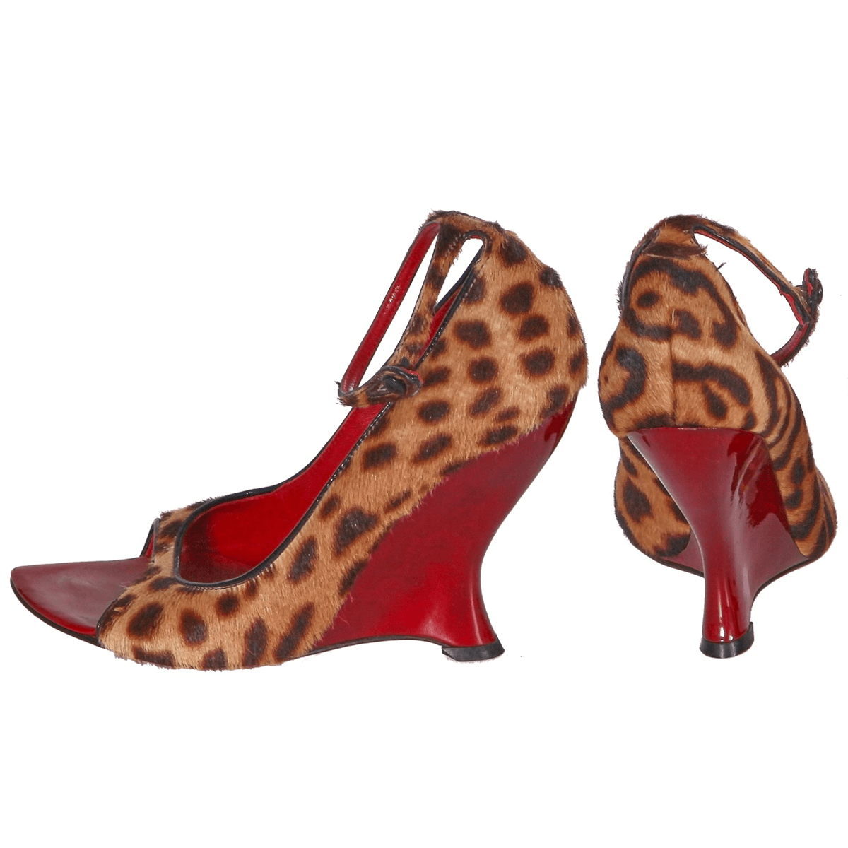 leopard dress red heels RED AND LEOPARD