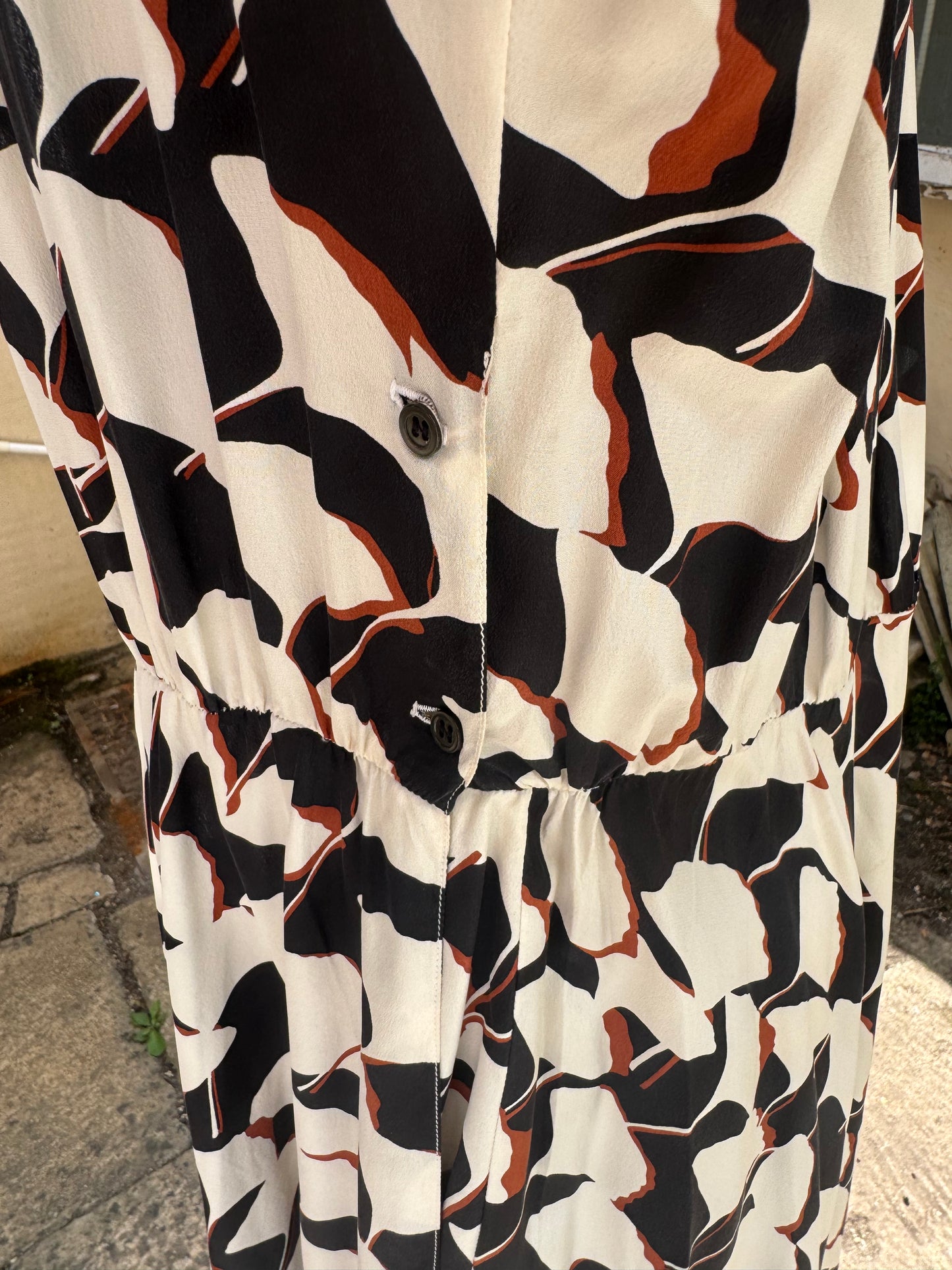 Christian Dior Silk Print Dress