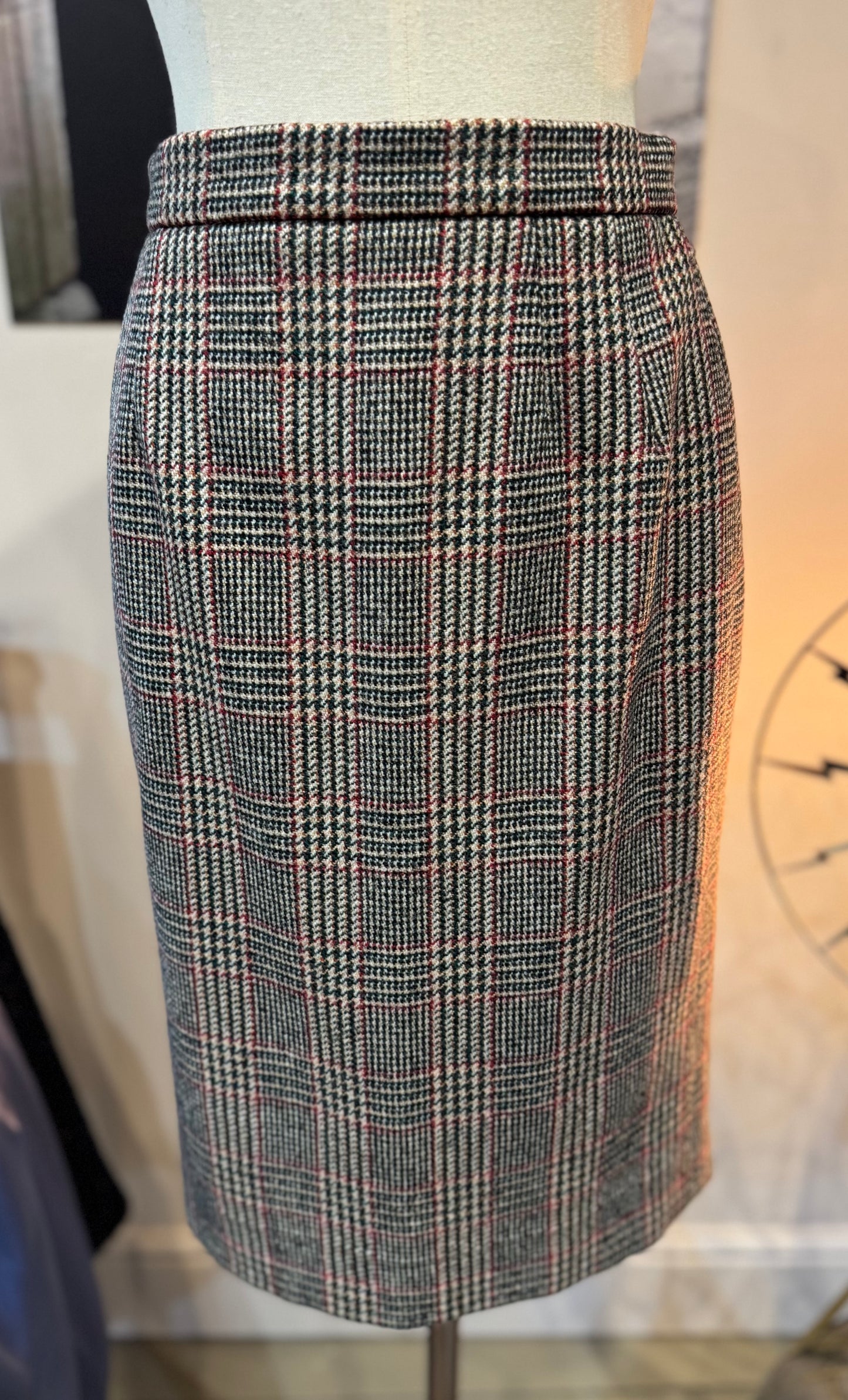Valentino Tweed Skirt Suit