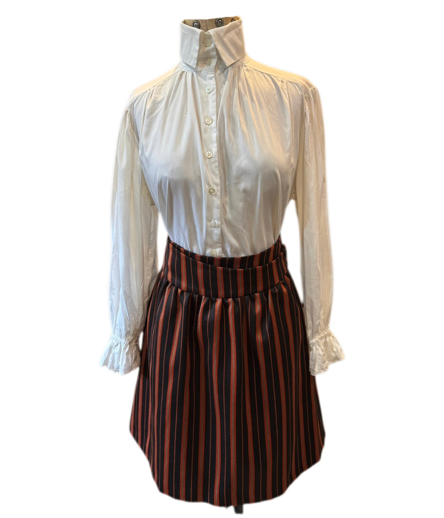 White Silky Cotton 2012 Moloh Layering Shirt