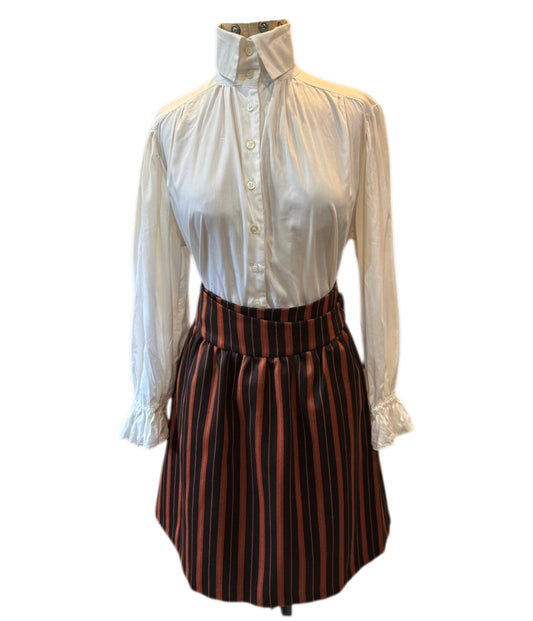 White Silky Cotton 2012 Moloh Layering Shirt