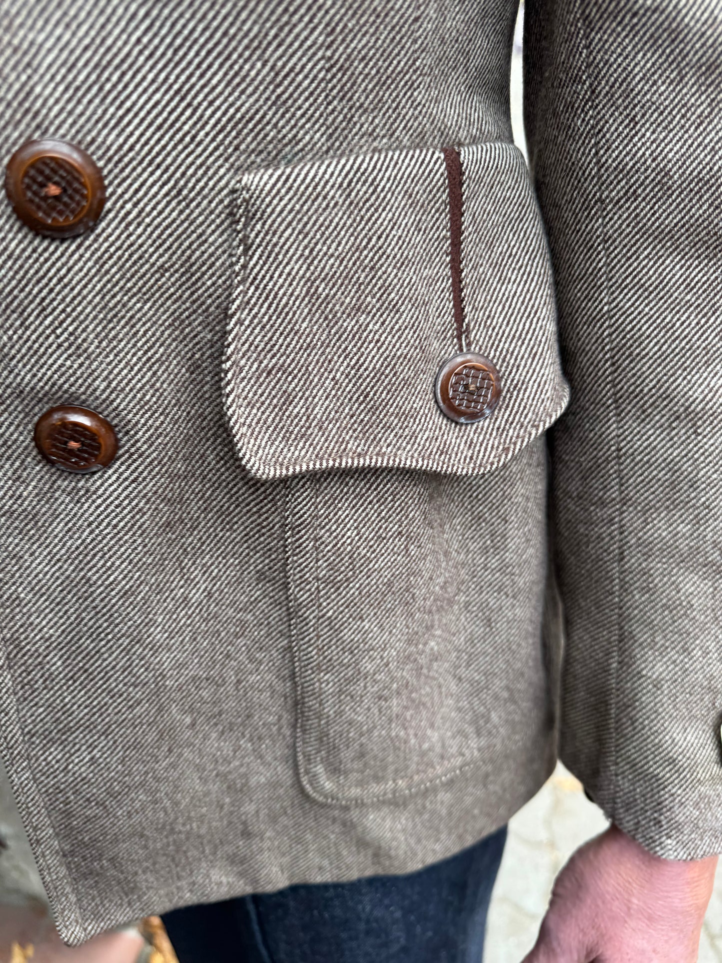 Very rare 1940s Burtons Yorkshire Tweed Jacket