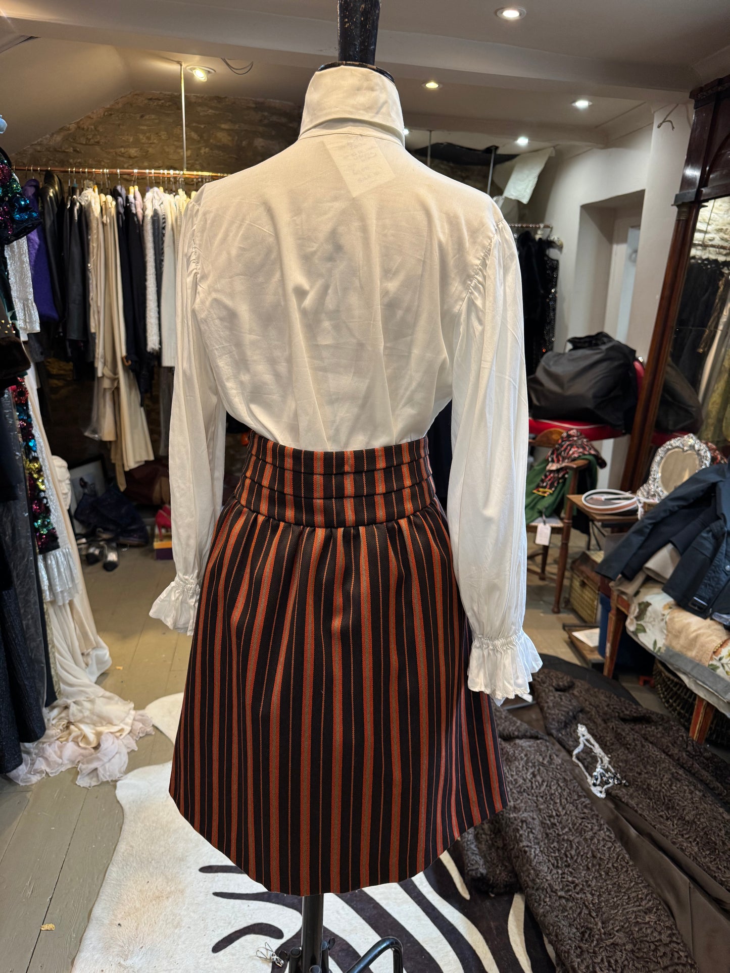 White Silky Cotton 2012 Moloh Layering Shirt