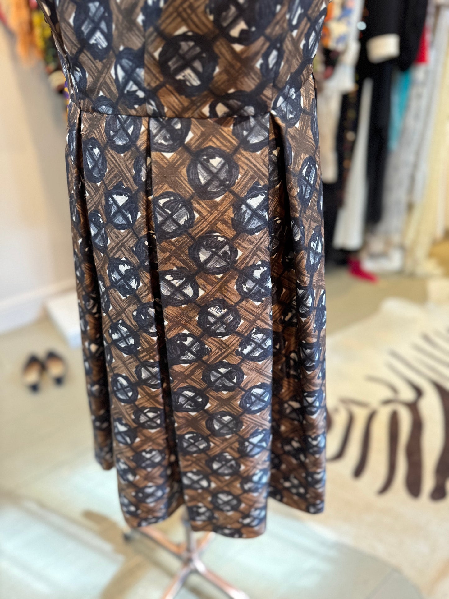 Oscar de la Renta Silk Dress
