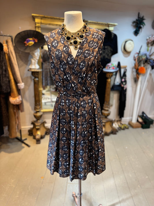 Oscar de la Renta Silk Dress