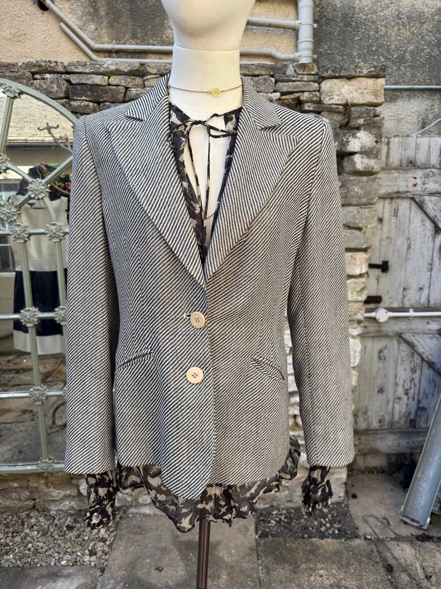 Armani Striped Blazer