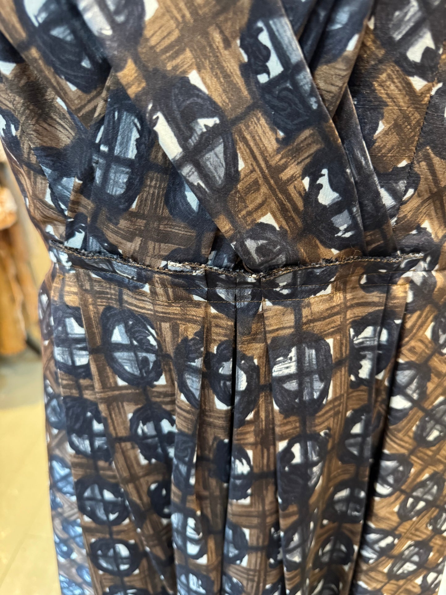 Oscar de la Renta Silk Dress