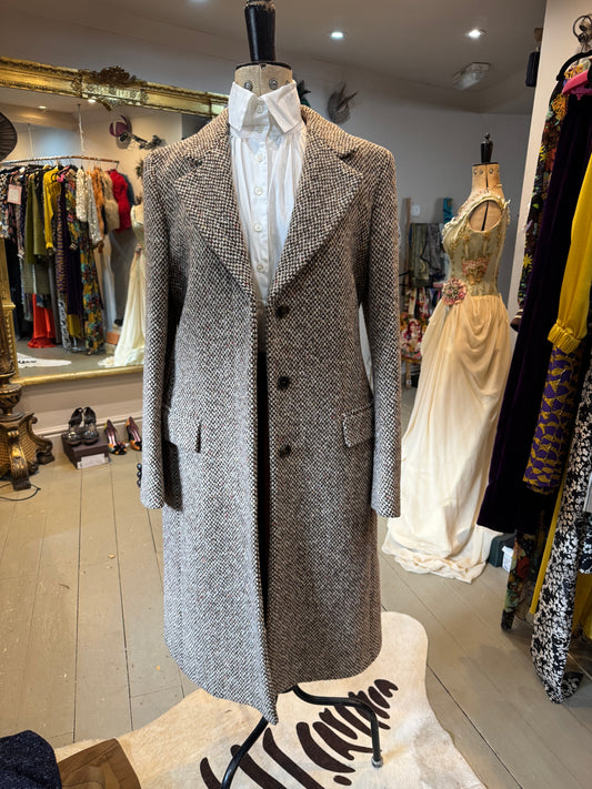 MaxMara Tweed Style Wool Coat
