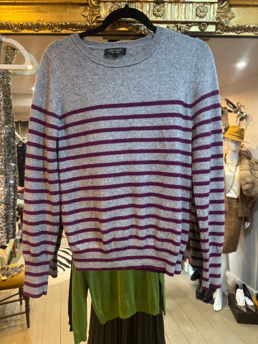Cashmere Striped Sweater