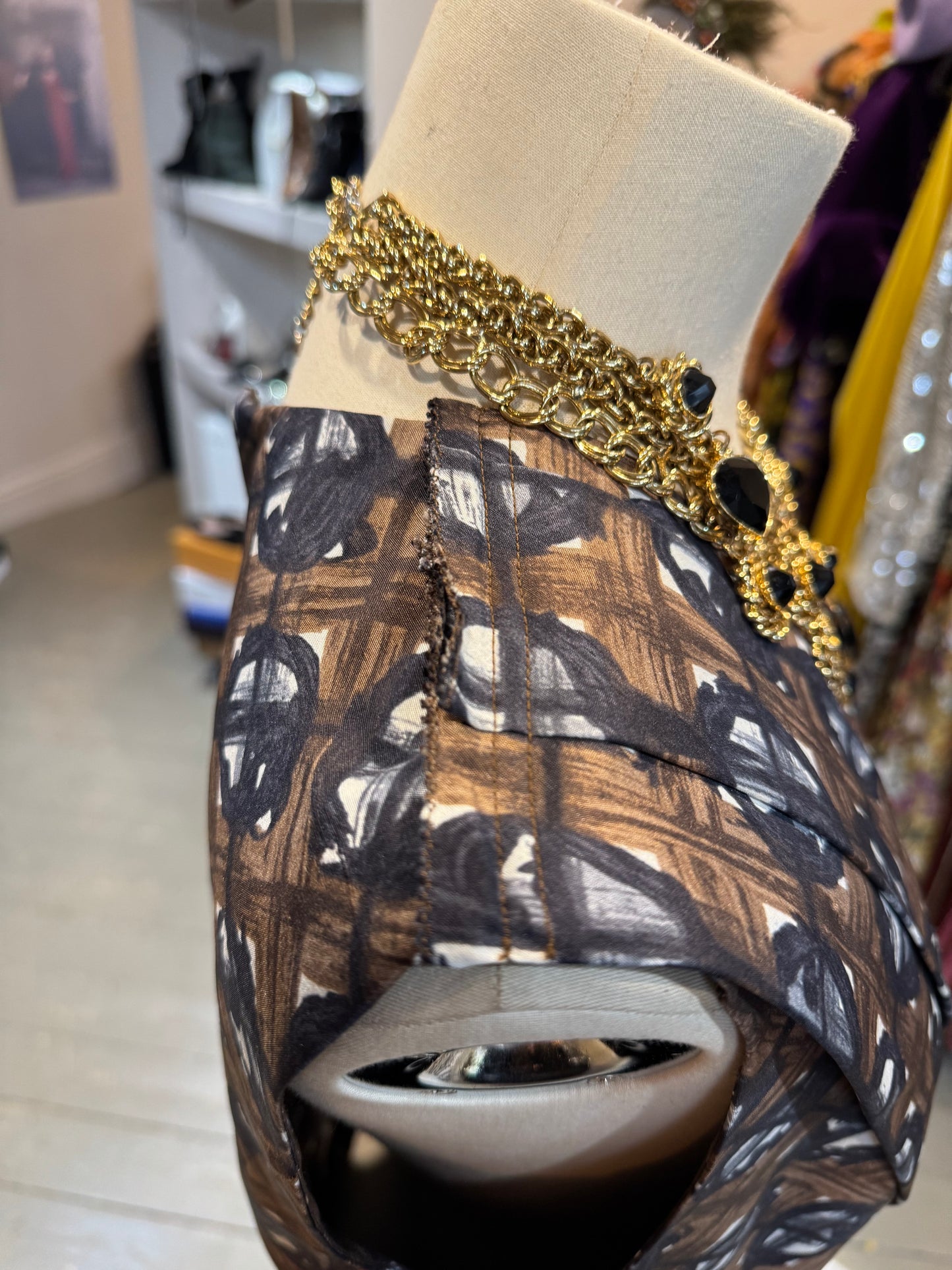 Oscar de la Renta Silk Dress