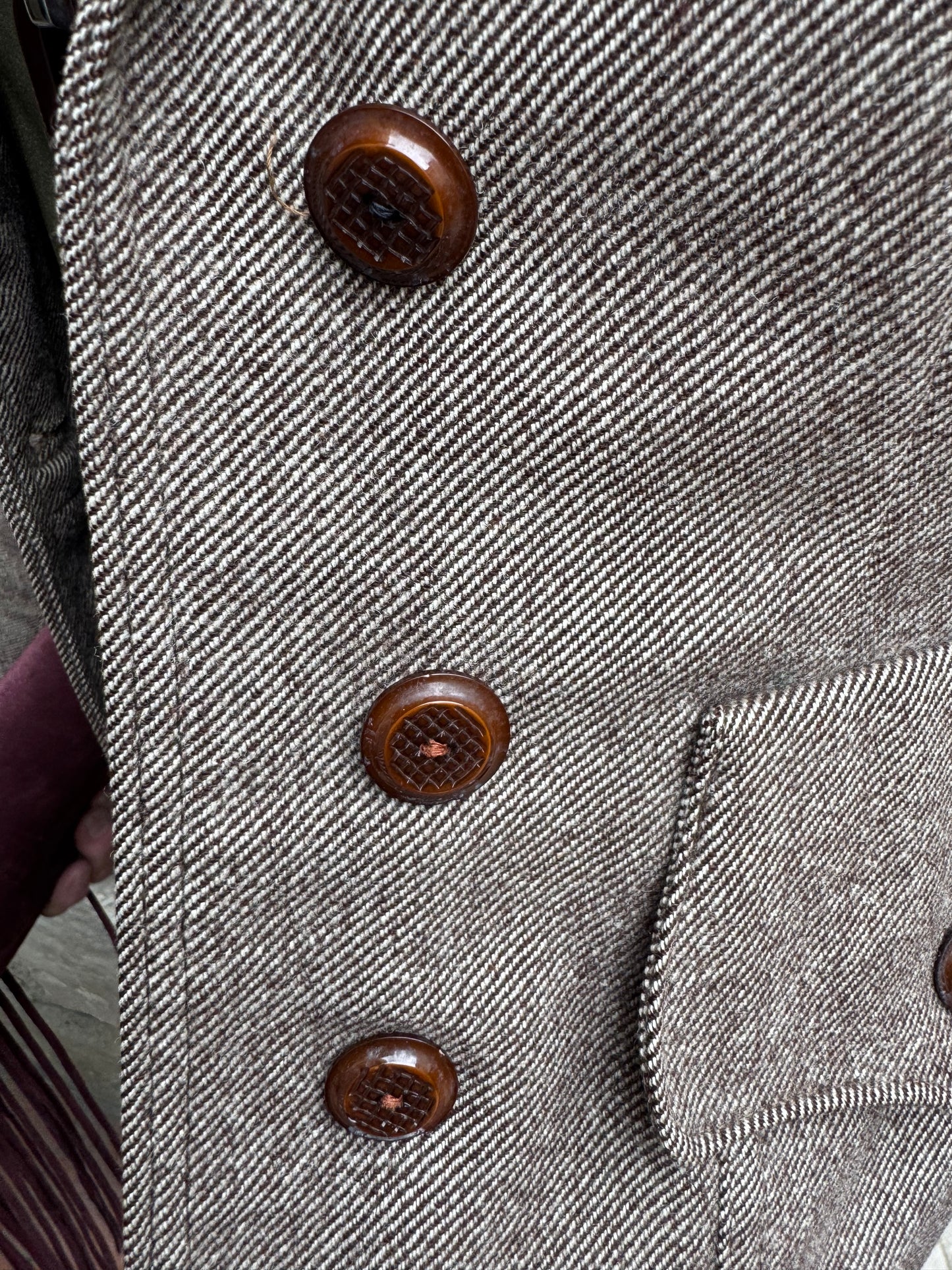 Very rare 1940s Burtons Yorkshire Tweed Jacket