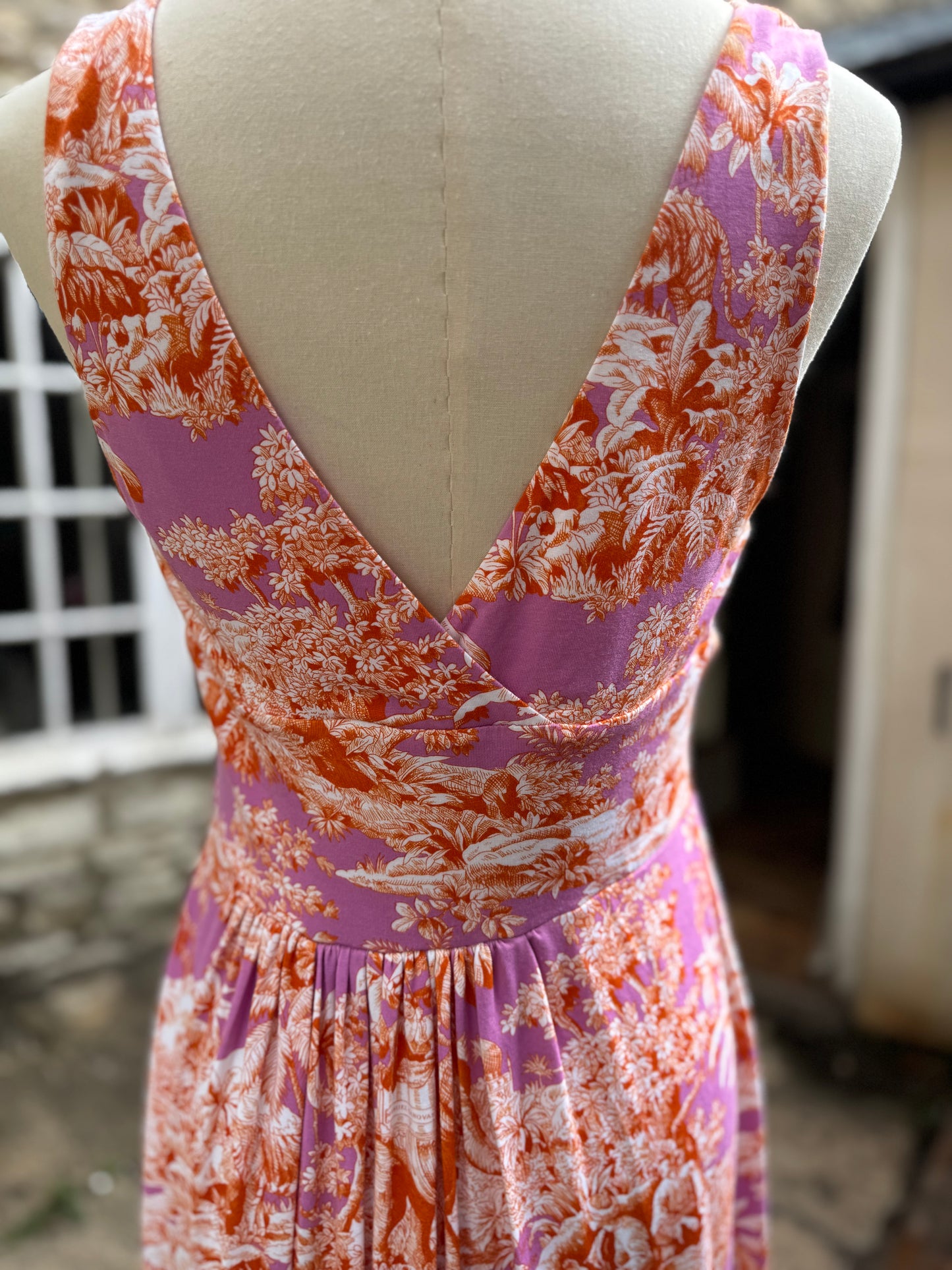 Chris Clyne Sleeveless Print Summer Dress