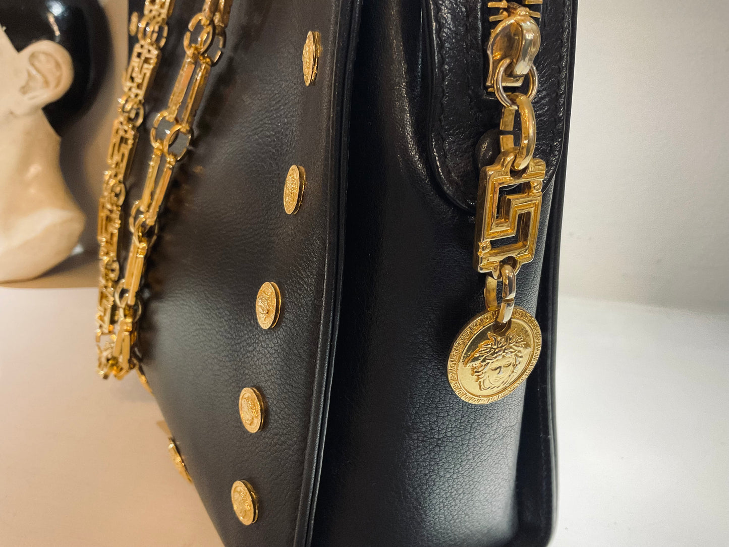 Gianni Versace Couture 1990’s Black Bag