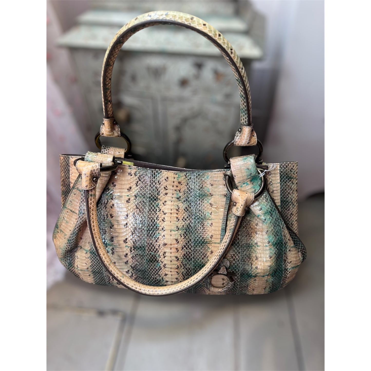 Salvatore Ferragamo Vintage Python Bag