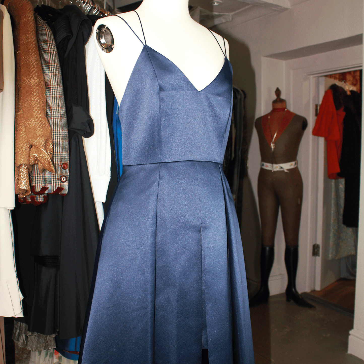 Stacey Bendet Alice + Olivia Blue Dress