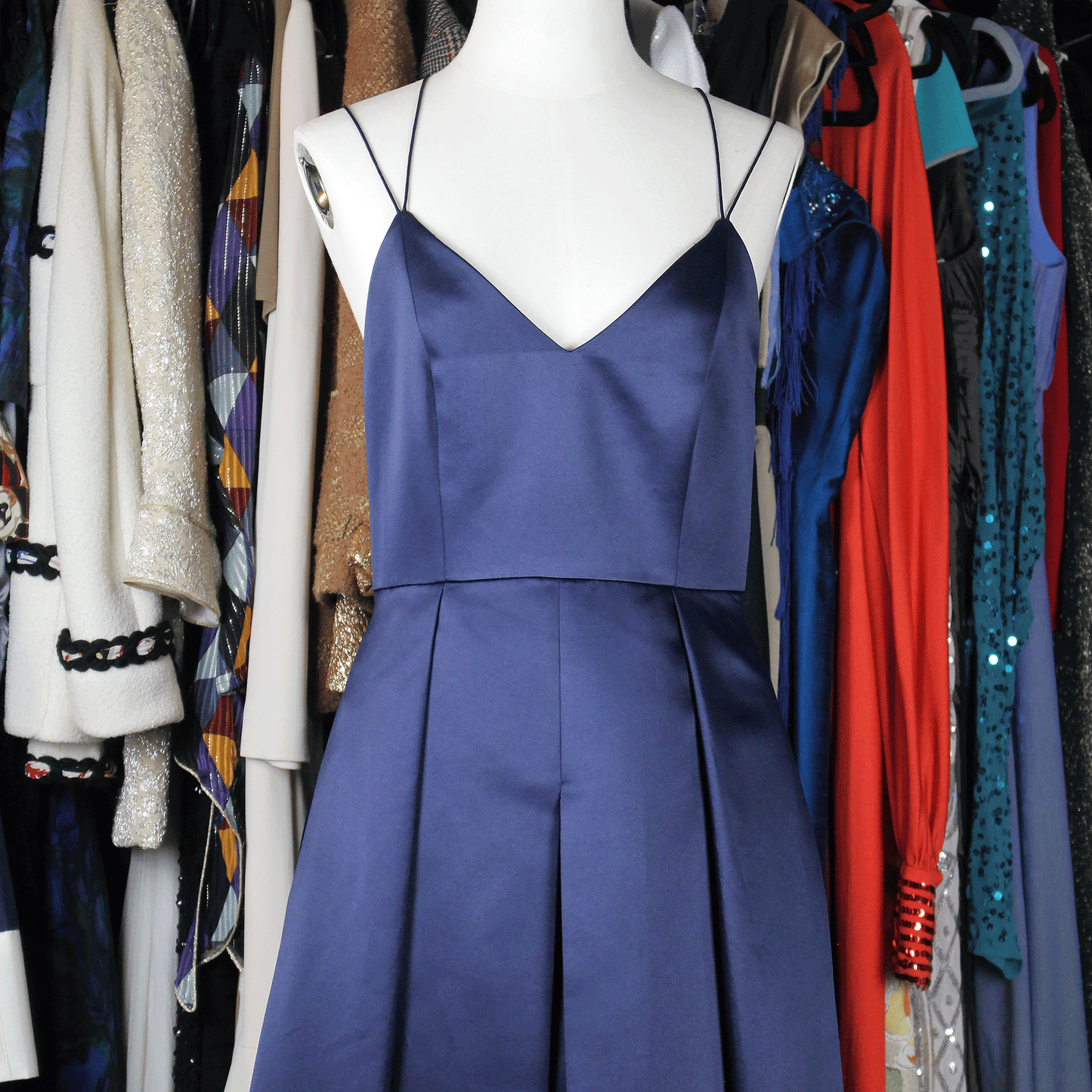 Stacey Bendet Alice + Olivia Blue Dress